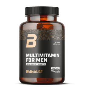 BioTech USA Multivitamin For Men Organic Sources 60 Tabs