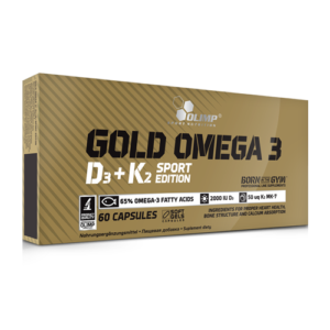 Gold Omega 3 D3+K2 Sport Edition 60 Caps