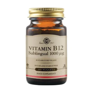 Solgar Vitamin B12 1000 μg 100 nuggets sublingual-chewable