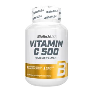 BioTech USA Vitamin C 500 120 Chewing Tabs
