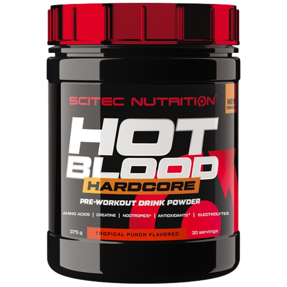 Scitec nutrition hot blood hardcore 375gr